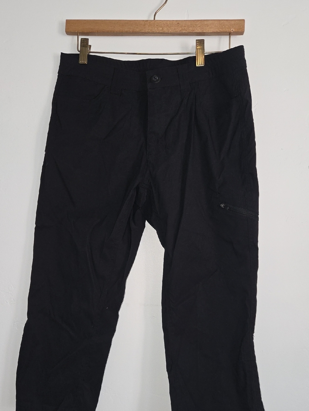 Womens Capri Black Outdoor Pants - Classic Everyday Comfort